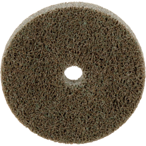 Disque unitaris&eacute; Standard Abrasives, 2" x 1/4", Arbre de 1/4", Grain de Moyen, Oxyde d'aluminium Helyx Safety & Industrial Supplies