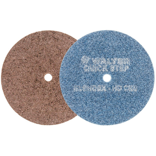 Disque de pr&eacute;paration de surface QUICK-STEP BLENDEX, 5" dia., Grain Extra grossier, Oxyde d'aluminium Helyx Safety & Industrial Supplies