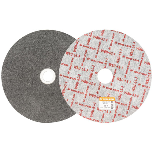Blendex U Finishing Wheel, 6" Dia., 6SF Grit, Silicon Carbide Helyx Safety & Industrial Supplies