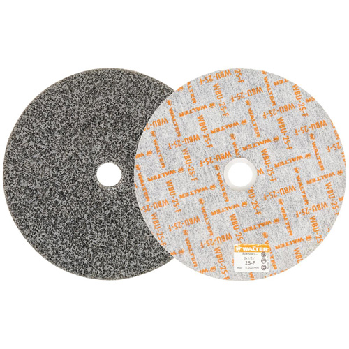 Blendex U Finishing Wheel, 6" Dia., 2SF Grit, Silicon Carbide Helyx Safety & Industrial Supplies