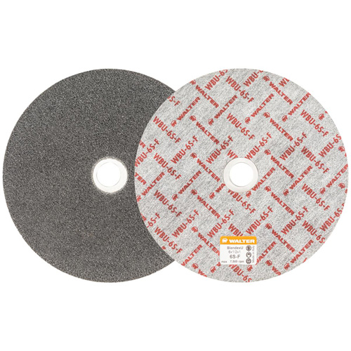 Blendex U Finishing Wheel, 6" Dia., 6SF Grit, Silicon Carbide Helyx Safety & Industrial Supplies