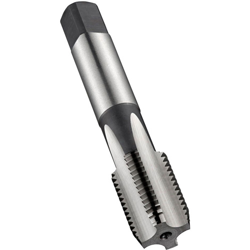 Taraud machine &agrave; cannelure, 1/2"-14, 4 cannelures, 87 mm lo, Conique, Acier rapide Helyx Safety & Industrial Supplies