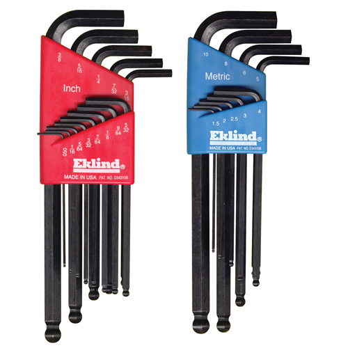 Balldrive Hex Key, Hex End, 5/16" x 6" L, L Shape Helyx Safety & Industrial Supplies