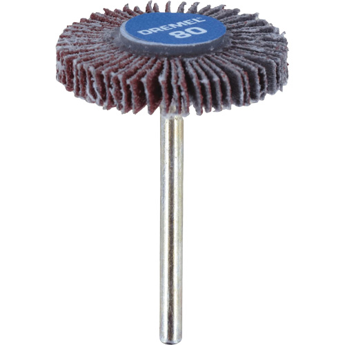 3/16" Flapwheel Sanding Bit - 80 Grit Helyx Safety & Industrial Supplies