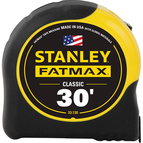 FatMax&reg; Classic Tape Measure, 1-1/4" x 30', Imperial Graduations Helyx Safety & Industrial Supplies