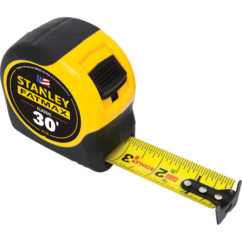 FatMax&reg; Classic Tape Measure, 1-1/4" x 30', Imperial Graduations Helyx Safety & Industrial Supplies
