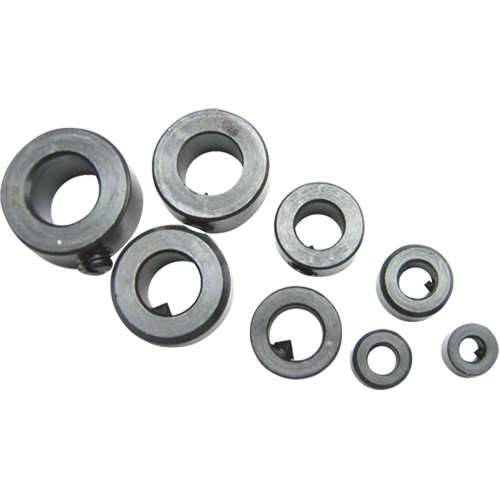 Ensemble de 7 collets de but&eacute;e &agrave; r&eacute;glage de profondeur Helyx Safety & Industrial Supplies