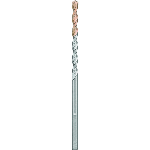 4-Flute Hammer Drill Bit, 3/8", 3-Flat Shank, Carbide Helyx Safety & Industrial Supplies