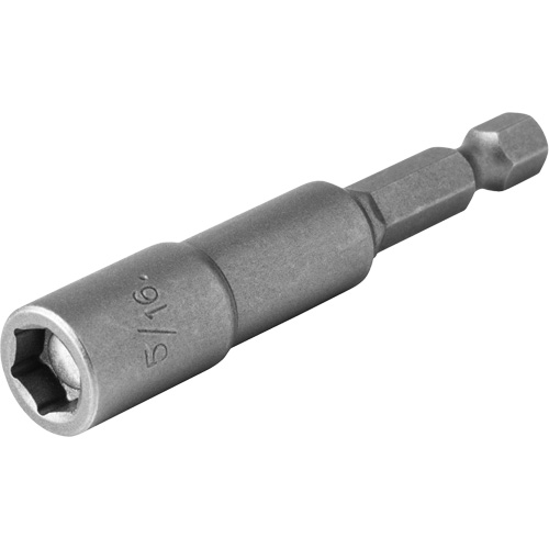 Nut Driver, 5/16" Tip, 1/4" Drive, 2-9/16" L, Magnetic Helyx Safety & Industrial Supplies