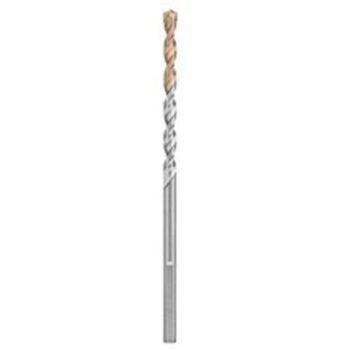 4-Flute Hammer Drill Bit, 1/4", 3-Flat Shank, Carbide Helyx Safety & Industrial Supplies