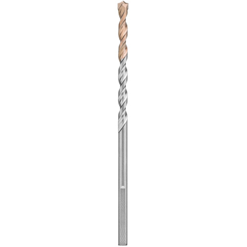 4-Flute Hammer Drill Bit, 3/16", 3-Flat Shank, Carbide Helyx Safety & Industrial Supplies