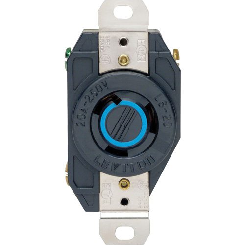 Industrial Grade Flush Mount Locking Receptacle Helyx Safety & Industrial Supplies