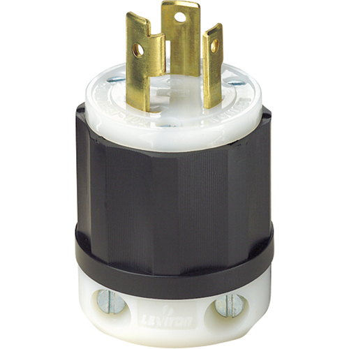 Dispositif verrouillable de qualit&eacute; industrielle, Nylon, 30 A, 125 V, L5-30P Helyx Safety & Industrial Supplies