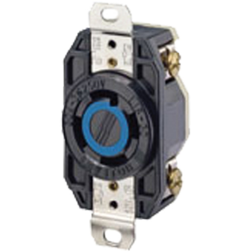 Single Flush 3-Pole 4-Wire Grounding Receptacle Helyx Safety & Industrial Supplies