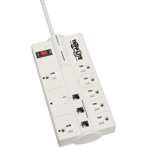 Limiteurs de surtension Protect-It, 8 Prises, 2160, 1800 W, Cordon 8' Helyx Safety & Industrial Supplies