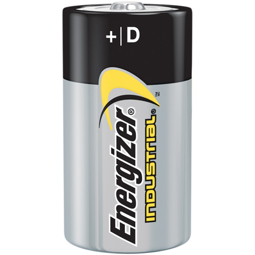 Alkaline Industrial Batteries, D, 1.5 V Helyx Safety & Industrial Supplies