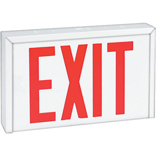 Enseignes sortie Stella - Exit, DEL, 12" lo x 12" la, Anglais Helyx Safety & Industrial Supplies