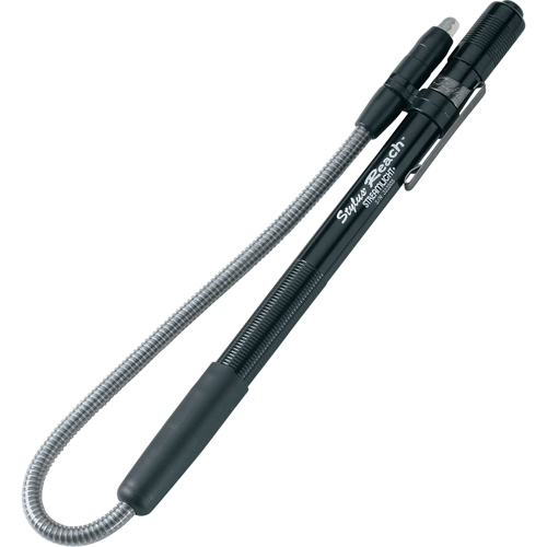 Lampe stylo Stylus, DEL, 11 lumens, Corps en Aluminium, piles AAAA, Compris Helyx Safety & Industrial Supplies