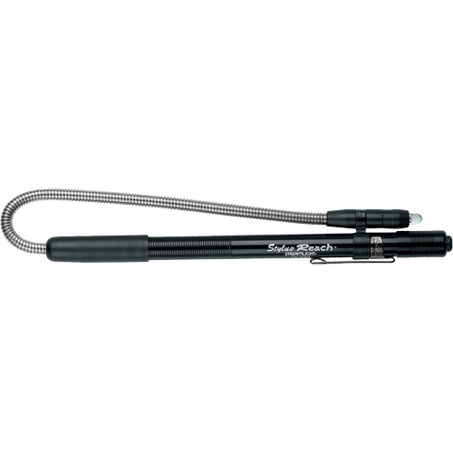Lampe stylo Stylus, DEL, 11 lumens, Corps en Aluminium, piles AAAA, Compris Helyx Safety & Industrial Supplies