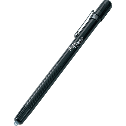 Lampe stylo Stylus, DEL, 11 lumens, Corps en Aluminium, piles AAAA, Compris Helyx Safety & Industrial Supplies
