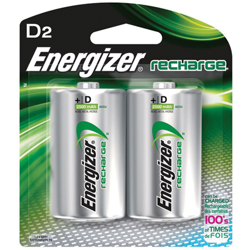 Piles rechargeables NiMH, D, 1,2 V Helyx Safety & Industrial Supplies