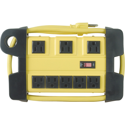 Workshop Power Box, 8 Outlet(s), 6', 15 Amps, 1875 W, 125 V Helyx Safety & Industrial Supplies