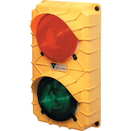 LED Stop & Go Lights, Plastic, 6-3/8" W x 3-3/4" D x 11-3/8" H Helyx Safety & Industrial Supplies