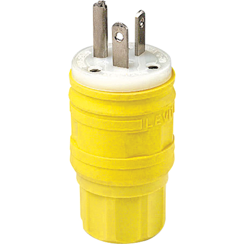 Pris &agrave; lames droites &eacute;tanche Wetguard, Plastique, 20 A, 250 V Helyx Safety & Industrial Supplies