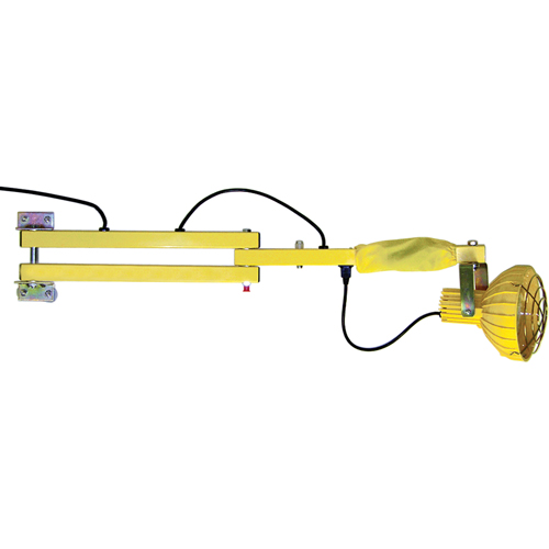 Lampes avec bras flexible pour quais, Ampoule Incandescente, Bras 40" Helyx Safety & Industrial Supplies