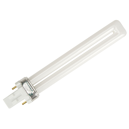 Ampoule fluorescente compacte Dulux, 800, 13 W, 4100 K, Base GX23, 12 000 h Helyx Safety & Industrial Supplies