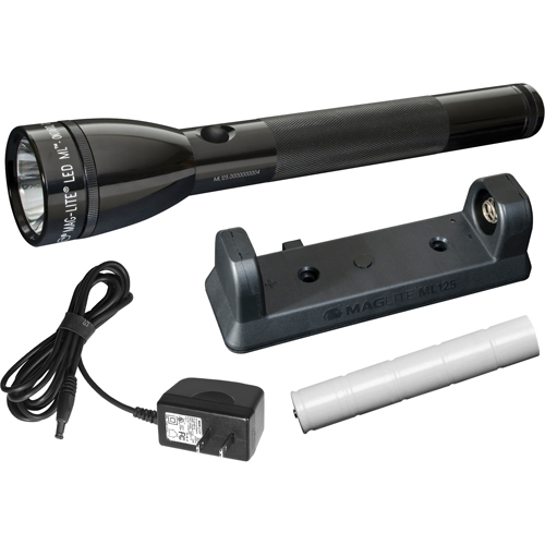 ML125 Flashlight, LED, 186 Lumens, Rechargeable Batteries Helyx Safety & Industrial Supplies