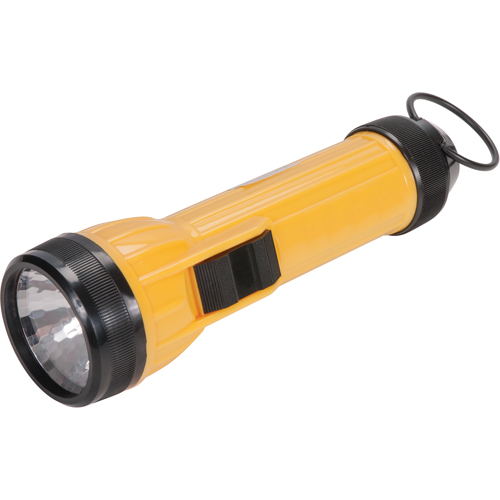 AFL100 Flashlight, LED, 35 Lumens, D Batteries Helyx Safety & Industrial Supplies