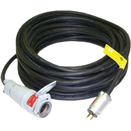 Heavy-Duty Neoprene Extension Cords, Indoor/Outdoor, SOOW, 12/3 AWG, 15 A, 50' Helyx Safety & Industrial Supplies