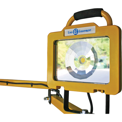 Lampe robuste pour quais, Bras 40", 38 W, Ampoule DEL, M&eacute;tal Helyx Safety & Industrial Supplies