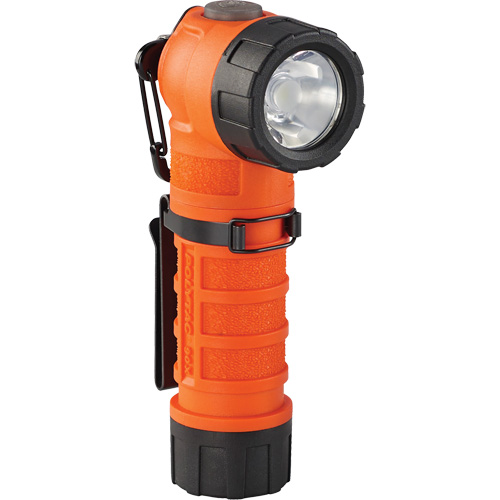 Lampe de poche &agrave; angle droit PolyTac 90 X, DEL, Piles CR123A, Polym&egrave;re Helyx Safety & Industrial Supplies