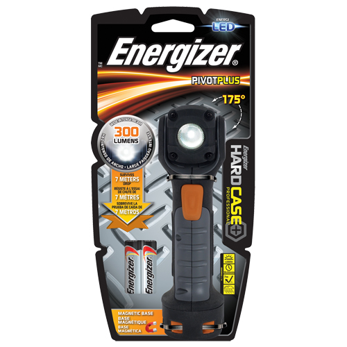 PivotPro Flashlights, LED, 300 Lumens, AA Batteries Helyx Safety & Industrial Supplies