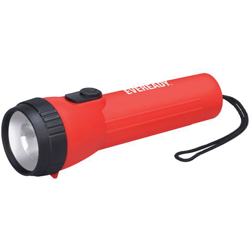 Industrial General Purpose Flashlight, LED, 25 Lumens, D Batteries Helyx Safety & Industrial Supplies