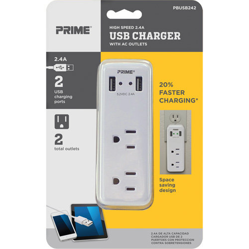Chargeur USB Prime Helyx Safety & Industrial Supplies