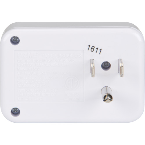 Prime&reg; USB Charger with Surge Protector Helyx Safety & Industrial Supplies