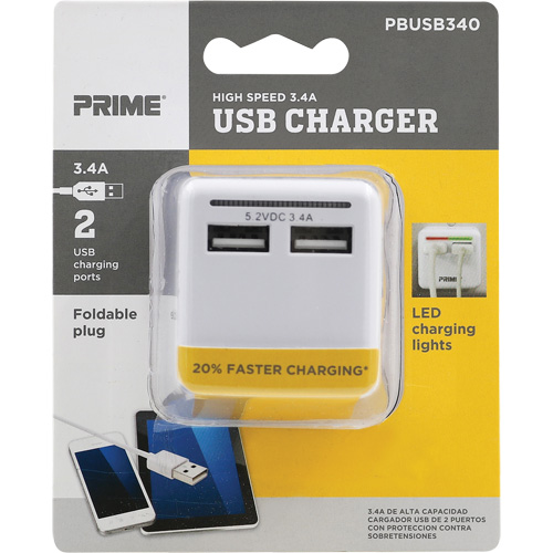 Chargeur USB Prime haute vitesse Helyx Safety & Industrial Supplies