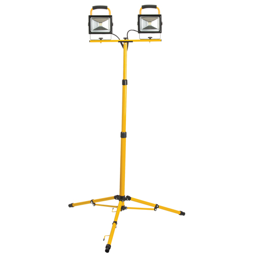 Projecteur double, DEL, 40 W, 4800 lumens, Boîtier en Aluminium Helyx Safety & Industrial Supplies