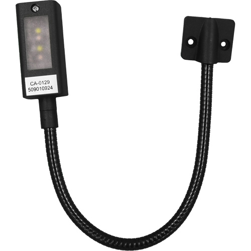 Maplight &agrave; DEL en col de cygne, 1 W, DEL, Col 12", Noir Helyx Safety & Industrial Supplies