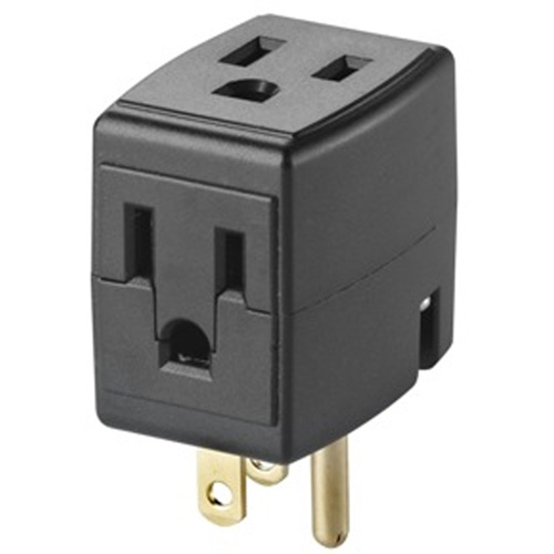 Grounded Triple Cube, 3 Outlet(s), None, 15 Amps, 1875 W, 125 V Helyx Safety & Industrial Supplies