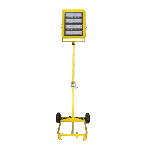 Single-Head Cart with Winch, LED, 200 W, 30000 Lumens, Aluminum Housing Helyx Safety & Industrial Supplies