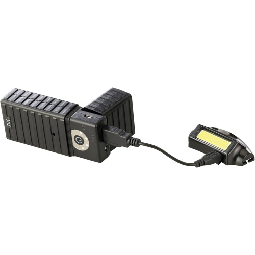 Lampe frontale USB Bandit, DEL, 180 lumens, 2 hres de fonctionnement, piles Rechargeable Helyx Safety & Industrial Supplies