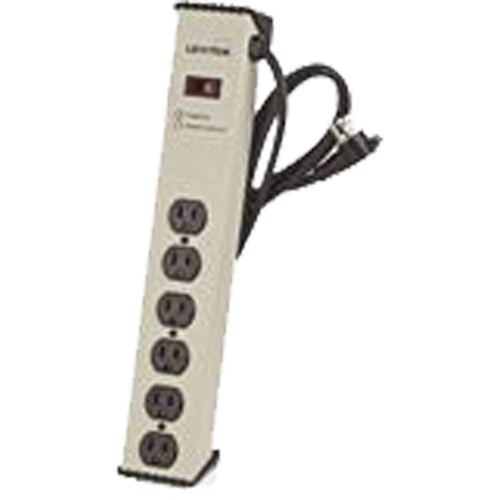 Barre de limiteur de surtension, 6 Prises, 900 J, 1500 W, Cordon 6' Helyx Safety & Industrial Supplies