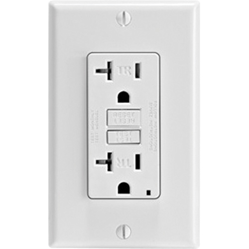 GFCI Decora&reg; Outlet Helyx Safety & Industrial Supplies