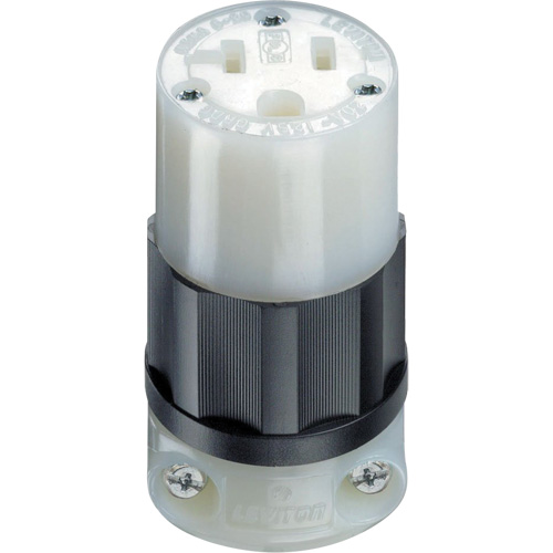 Connecteur verrouillable de calibre industriel, 5-20R, Nylon Helyx Safety & Industrial Supplies