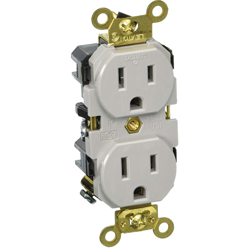 Extra Heavy-Duty Industrial Grade Duplex Outlet Helyx Safety & Industrial Supplies