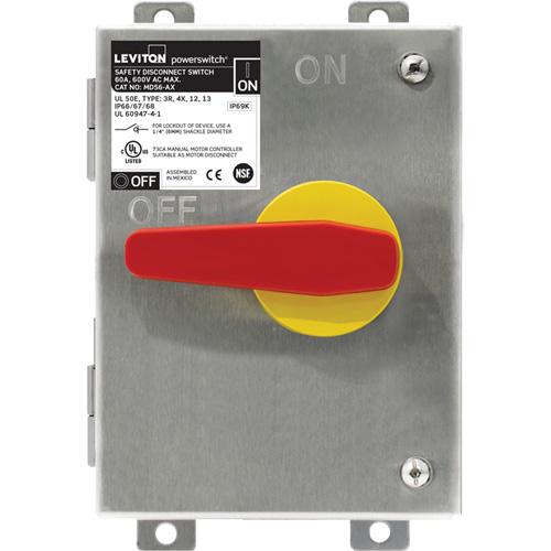 Stainless Steel Disconnect Switch Helyx Safety & Industrial Supplies